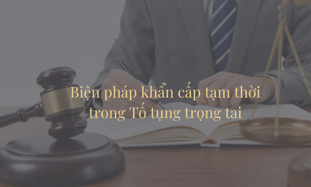 Áp dụng biện pháp khẩn cấp tạm thời trong tố tụng trọng tài